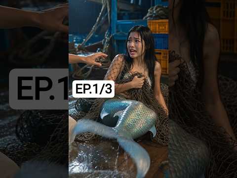EP.1/3 — สิ่งที่ติดอวนขึ้นมาไม่ใช่ปลา แต่คือนางเงือก 🌊🧜‍♀️#ละครสั้น #ละครคุณธรรม #นางเงือก thumbnail