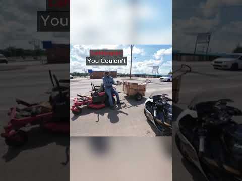 Biker Gets Cut Off by a Strange Vehicle😳 thumbnail
