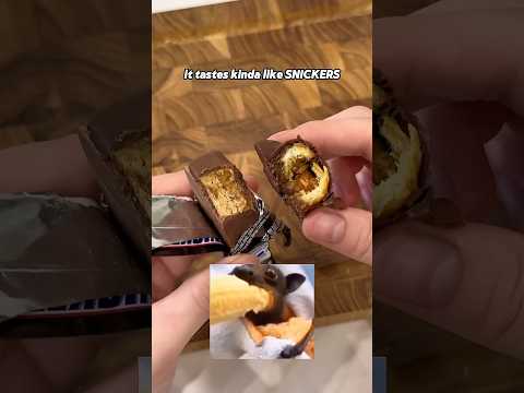 Hack to make Snickers at home! @MyHealthyDish thumbnail