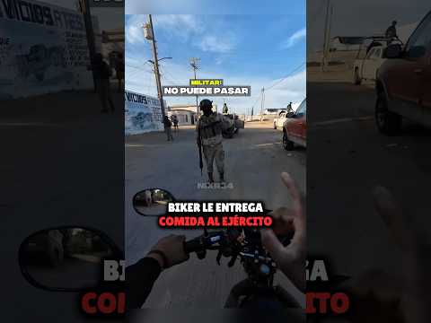 Motociclista Se Lleva un Susto con el Ejército Mexicano 🏍️ @RxbenMH thumbnail