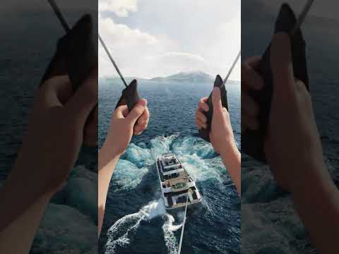 Flight into the abyss🪂 #shorts #animation #3d #ocean thumbnail