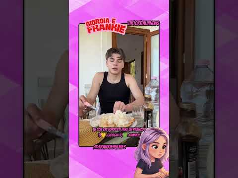 FRANKIE ASPETTA IL VIA LIBERA DI GIORGIA MORDENTI PER POTER MANGIARE #tiktok #webboh #perte thumbnail