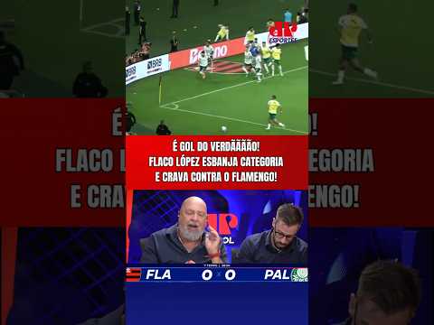 É GOL DO PALMEIRAS CONTRA O FLAMENGO! FLACO LÓPEZ ABRE O PLACAR PARA O VERDÃO APÓS LINDA JOGADA! thumbnail