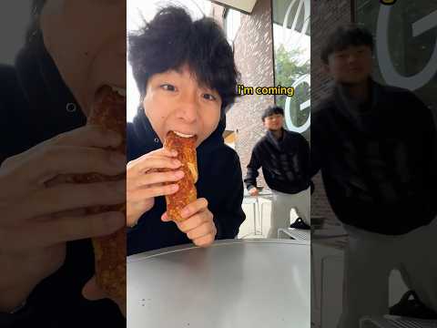 costco chicken bake in 3 bites BLOOPERS #short thumbnail