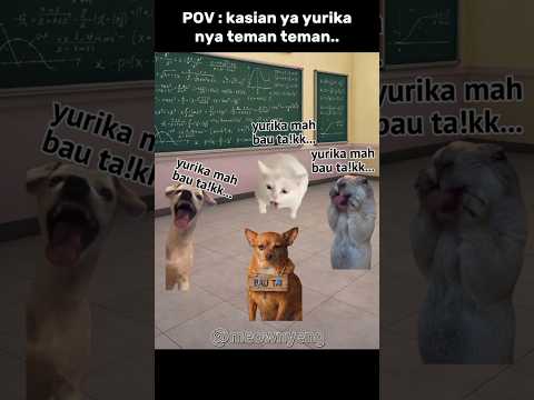 candu sama lagu nya 😚 #lucu #memes #cat #seru #hiburan #komedi thumbnail