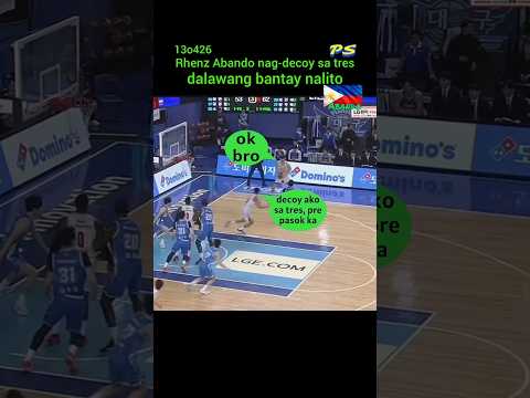Rhenz Abando nag-decoy sa tres,  mga bantay parang nalito. thumbnail