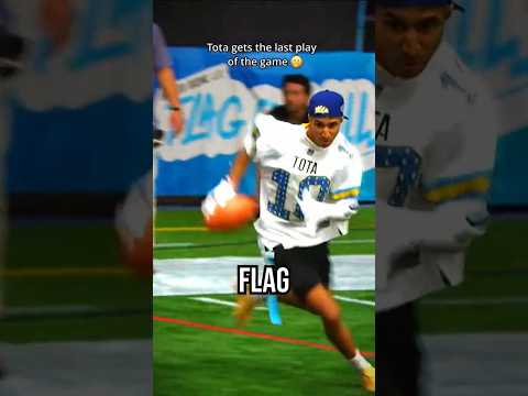 Tota Gets The Last Play Of The Game!🏈😎 thumbnail