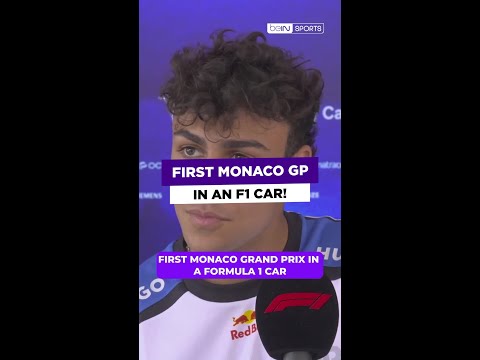 Arvid Lindblad's just excited to finally get to drive around Monaco in an F1 car! #shorts #F1 #Monac thumbnail