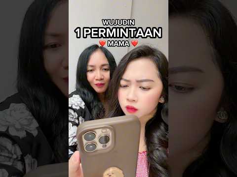 WUJUDIN 1 PERMINTAAN MAMA 😍 | Klara Tania #shorts thumbnail