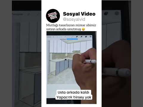 Mutfağı tasarlayan mimar abimiz ustayı arkada unutmuş ? thumbnail