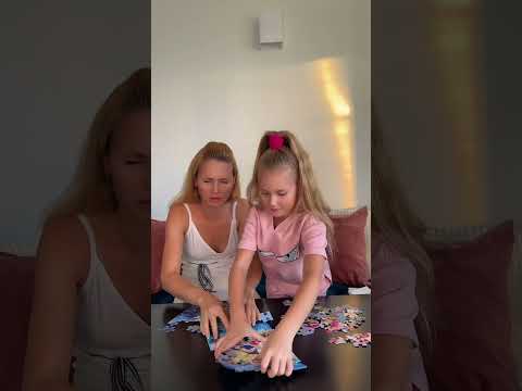 Make the puzzle 💖 #shortd Best video transition by Tiktok Family thumbnail