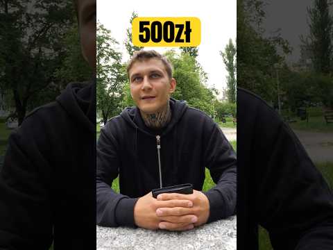 Daje Maksowi 500 zł i może zrobić z tym co chce thumbnail
