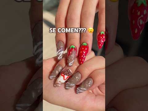 Uñas de FRESAS con CHOCOLATE?????? thumbnail