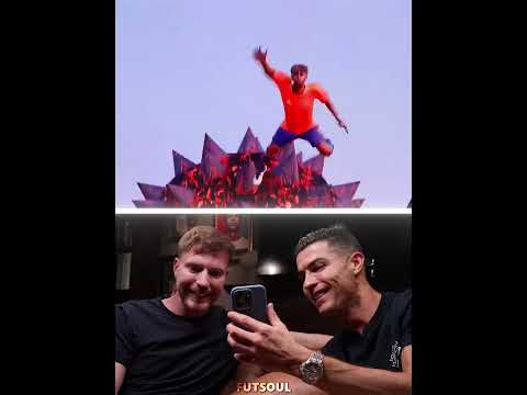 Ronaldo React To Footbalers Vs Lava Ball ?? #football #neymar #messi #animation #ronaldo #mbappe thumbnail