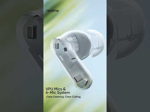Clear Calls. Pure Sound. | realme Buds Air8 Pro thumbnail