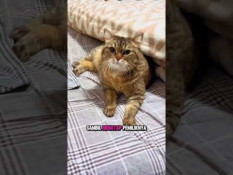 Kucing Ini Ngambek Karena Kamarnya Dipakai Tamu #shortsviral #lucu #catlovers thumbnail