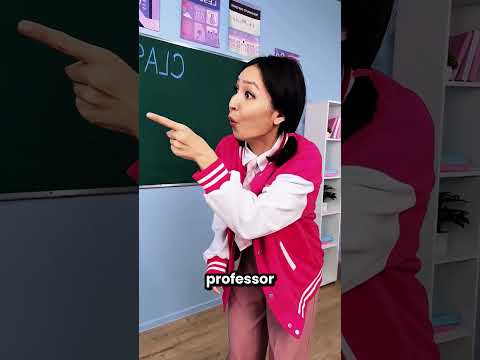 A menina enganou o professor para conseguir a pizza 😱🍕 thumbnail