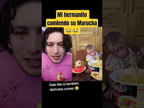 Mi hermanito comiendo su Marucha ??? - Hey Crispin #humor thumbnail