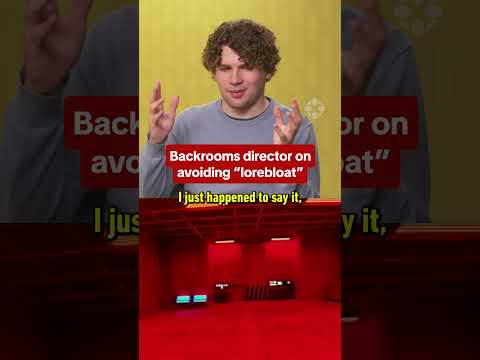 Backrooms had JUST the right amount of "lore" thumbnail