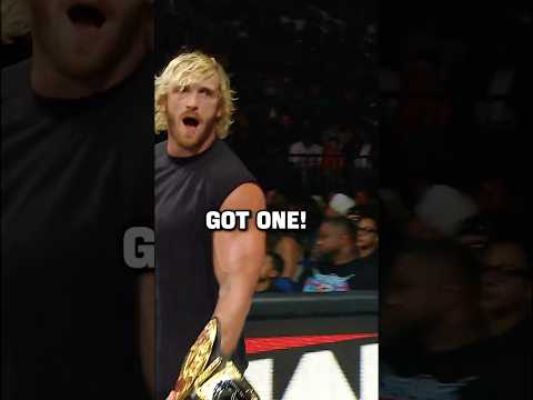 Was great seeing Logan Paul's fan in the crowd on Monday ? thumbnail