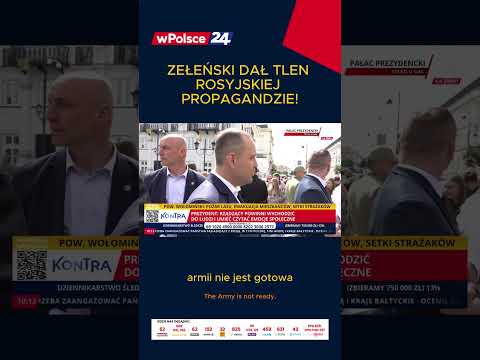 SZOK! Nawrocki o Zełeńskim: "Nie gotowi na UE!" 🚨 thumbnail