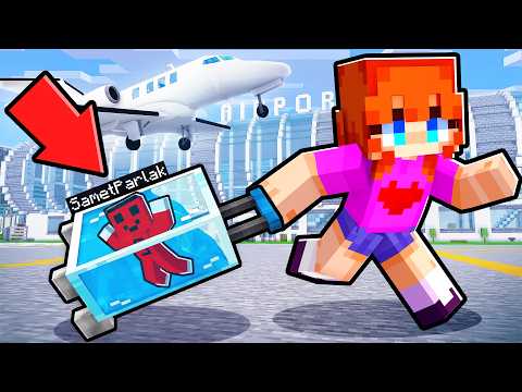 Minecraft’ta Tatlı Kızın Bavulunun İçine Minik Havuz Yaptım !! thumbnail