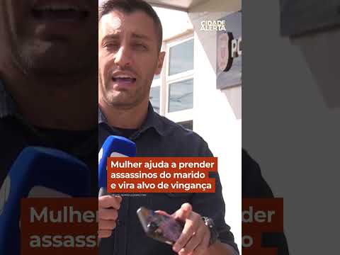 Mulher ajuda a prender assassinos do marido e vira alvo de vingança #Shorts #CidadeAlerta thumbnail