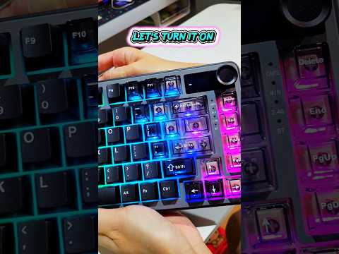 How Is This Keyboard So Good? #yunzii thumbnail