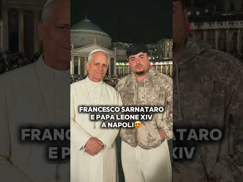 PAPA LEONE XIV e Francesco Sarnataro nella stessa foto🫵🏻 thumbnail