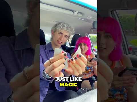 HER REACTION😂Torn card magic trick tutorial thumbnail