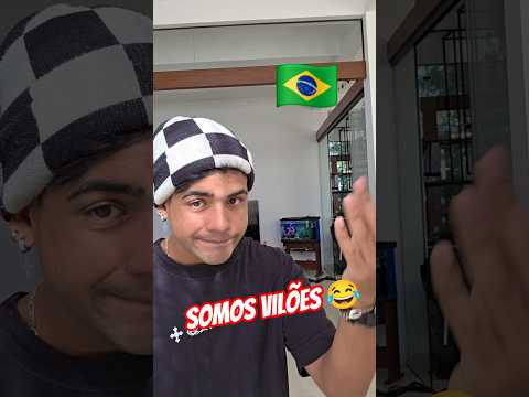 Fizeram um filme onde nós somos os vilões 😂🇧🇷 #shorts thumbnail