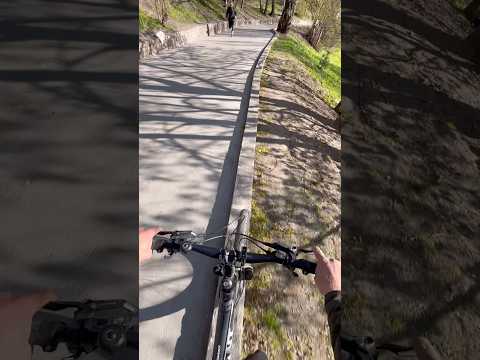 ЕДУ ПО НОВОЙ ВЕЛОДОРОЖКИ #shorts thumbnail
