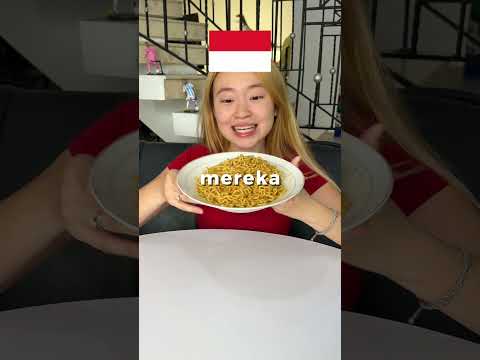 Perbedaan tiap-tiap negara kalo makan miee😭😭 thumbnail