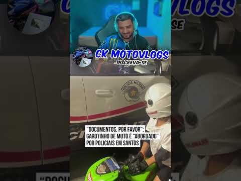 OS POLICIAIS REALIZARAM O SONHO DA CRIANÇA  #motovlogs #ckmotovlogs thumbnail
