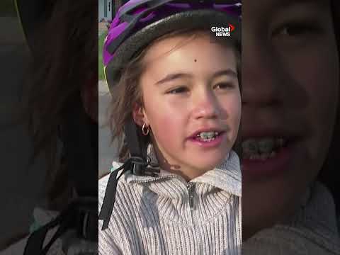 Calgary school’s "bike bus" gets kids cycling to class thumbnail