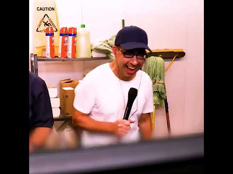 Remote Trash Can - Impractical Jokers #shorts #prank #funny thumbnail