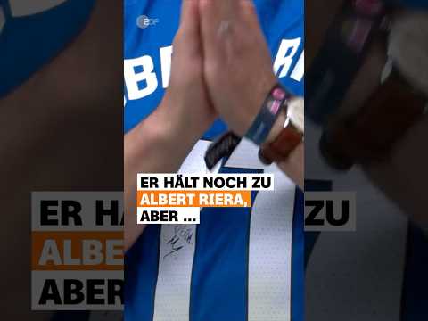 Mindestens einen Fan hat Riera noch! ?| sportstudio | #shorts thumbnail