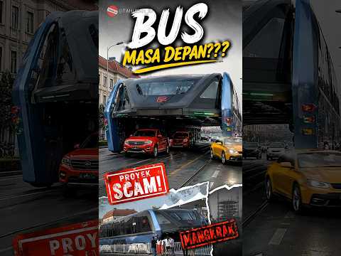 Bus masa depan yang mangkrak! 😅 #videoviral thumbnail