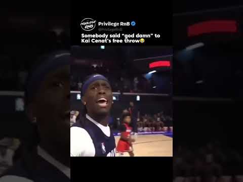 Somebody said “god damn” to Kai Cenat’s free throw😭 thumbnail