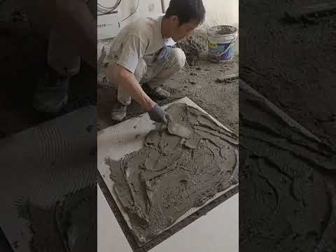 Tile installation P8778#shorts thumbnail
