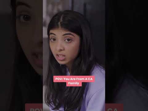 POV: You Are From A CA Family | Devishi Madaan thumbnail