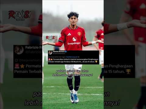 Bocah ajaib MU berumur 15 tahun ini siap mengacak-mengacak Liga Inggris! ?? thumbnail