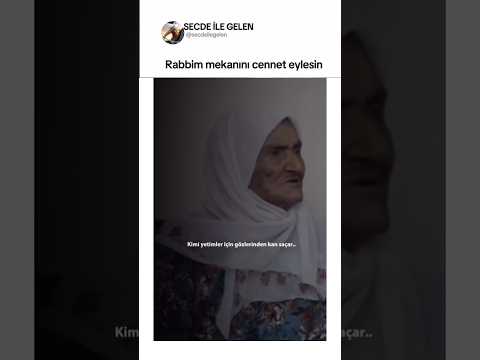Rabbim mekanını cennet eylesin thumbnail