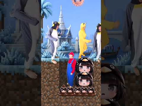 GUGUGAGA Bros VS ZOMBIE MARIO Brothers... #emotionalstory  #rescueefforts #humor thumbnail
