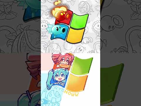 Windows trend with the "Peas" 😜 w/@nycnouu #pvz #plantsvszombies thumbnail