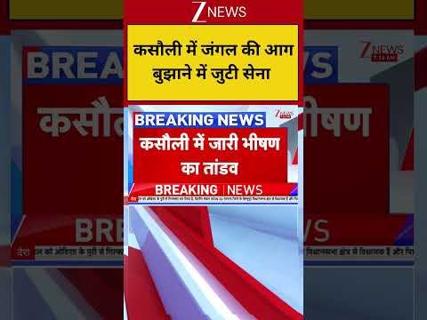 Breaking News:  कसौली में जंगल की आग बुझाने में जुटी सेना  | Himachal Pradesh thumbnail