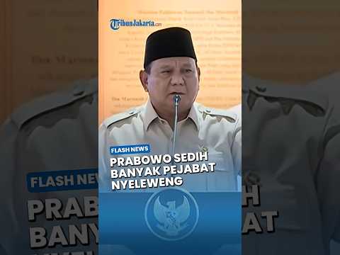 Ekspresi Kekecewaan Presiden Prabowo, Geleng-geleng Kepala Terima Laporan Pejabat yang Nyeleweng thumbnail