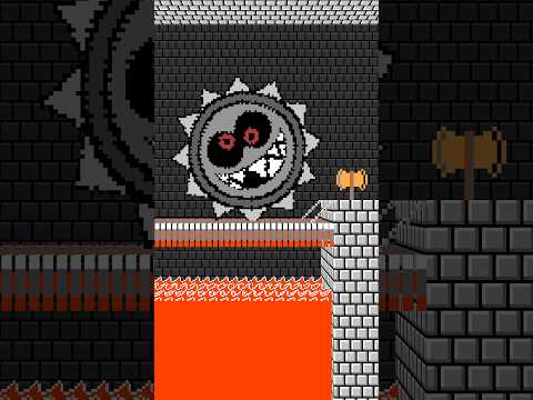 Mario Wasn’t Ready for THIS Boss… Giant Grrrol Chase! 😱🔥 #mario #boss #grrrol thumbnail