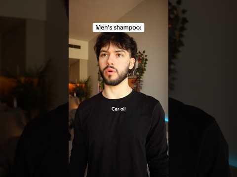 Women vs men shampoo 😭 thumbnail