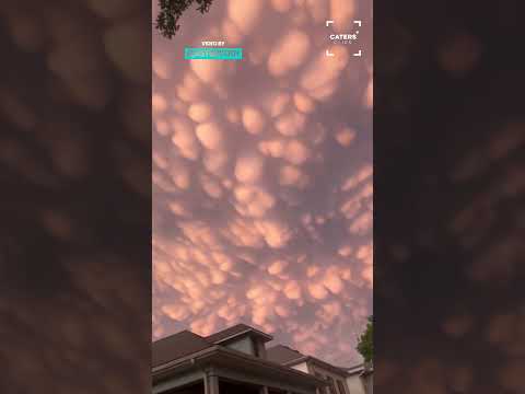These Clouds In New Jersey Do Not Look Real #newjersey #clouds thumbnail